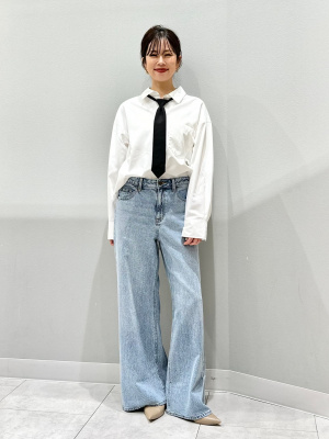 お値下げ☆UVカットオーバーシャツ【2025SP】 GU公式 | オーバーサイズシャツ(長袖)(UVカット機能付き)