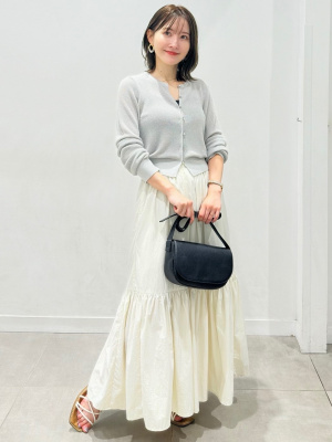 GU公式 | シアーラメショートカーディガンZ+E