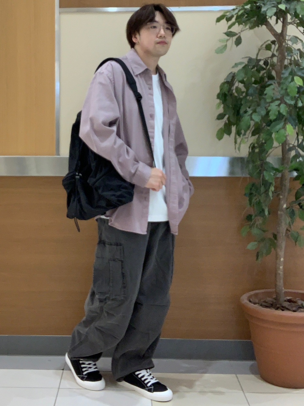 Denim Super Wide Cargo Pants」| GU的穿搭理念