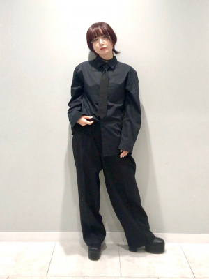 GU公式 | ツータックバギースラックス(丈標準71.0～75.0cm