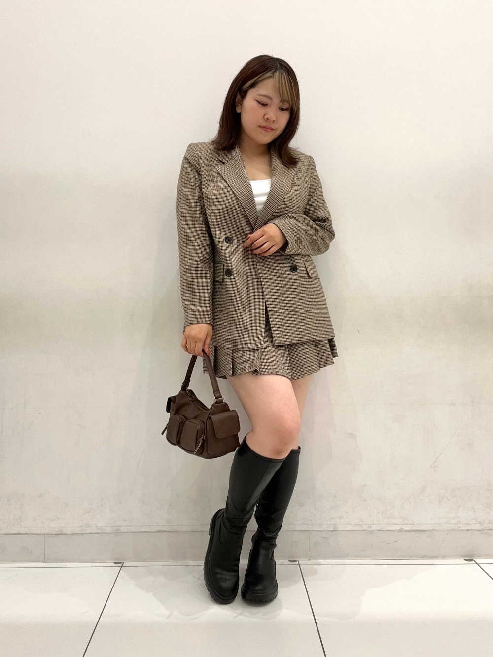 RECTO✴︎美品　ポロカーディガン select MOCA カーディガン 透かし編みポロカーディガン