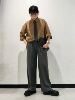 GU公式 | オーバーサイズシャツ