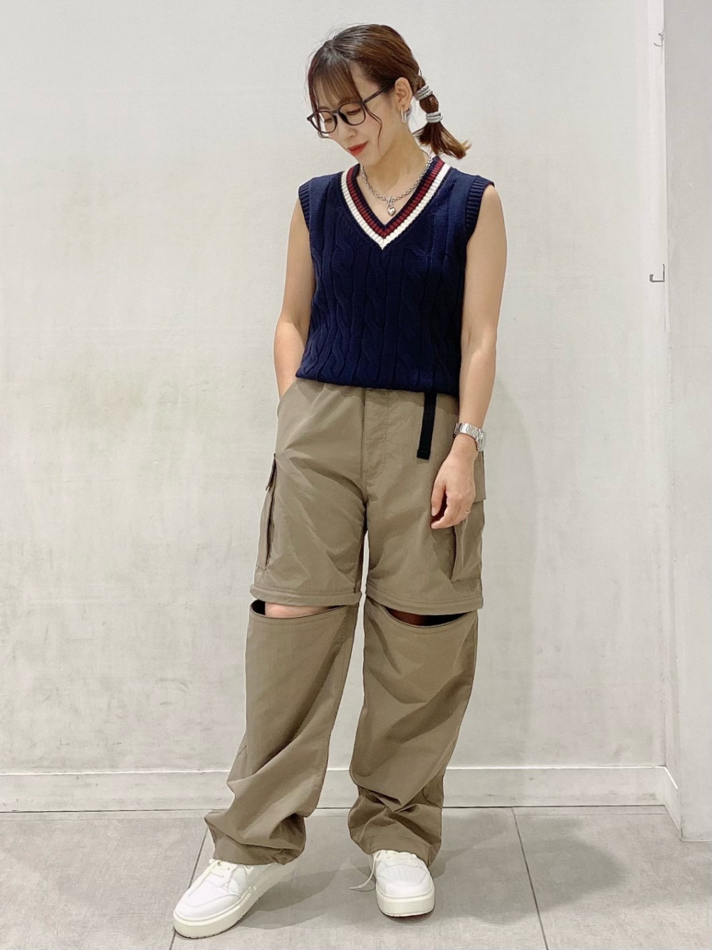 Convertible Wide Cargo Pants」| GU的穿搭理念