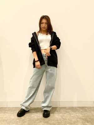 GU公式 | リブクロップドタンクトップ+X