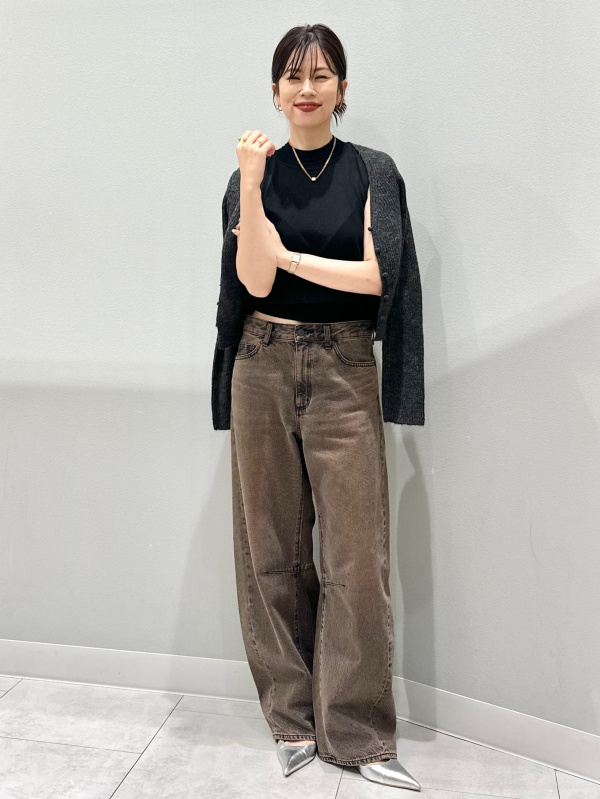 Skyee様 GU公式 | ミニハイネックセーター(ノースリーブ)Z