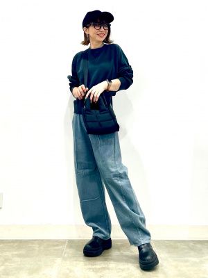 GU公式 | コーデュロイバレルレッグパンツ(丈標準71.0～75.0cm