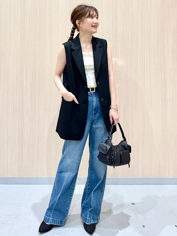パフィータッチ スキッパーポロセーター(長袖)、ブラッシュド
