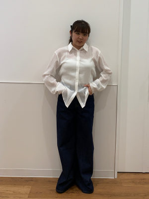 GU公式 | テクスチャーシアーシャツNTQ+E