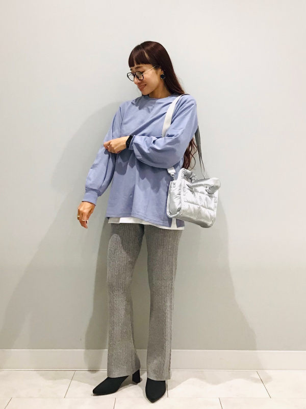 ニットパンツ」のレディースのコーディネート一覧 | ジーユー