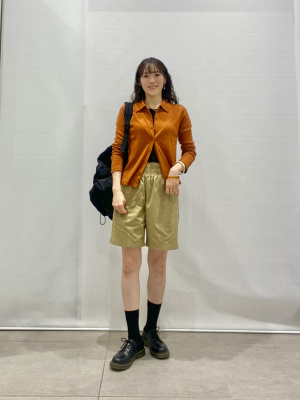 心海 GU公式 | ブラフィールクロップドアメリカンスリーブタンクトップ