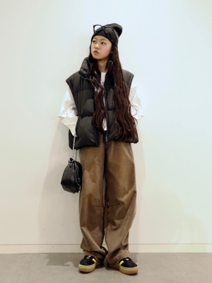 GU公式 | GIRLSカットアウトT(長袖)JR