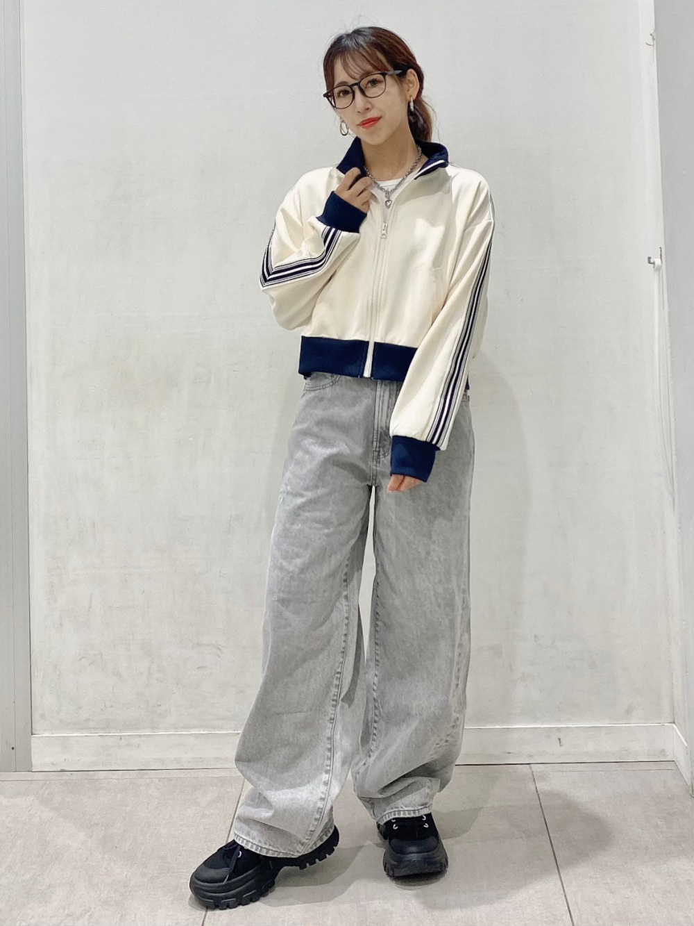 アメリカンスリーブタンクトップ、ハーフスリーブクロップド