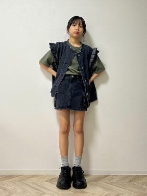 GU公式 | GIRLSカーゴミニスコートJR