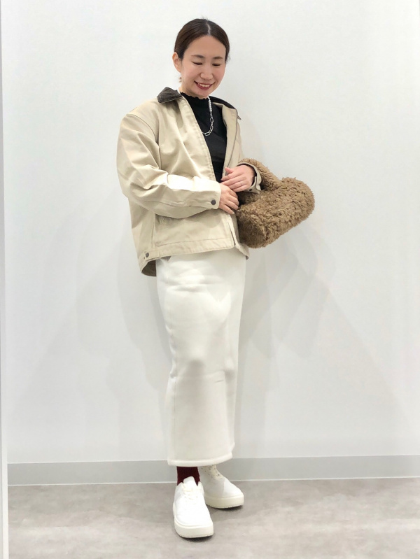 ドライストレッチジョガーパンツ B、ブラッシーニットVネック
