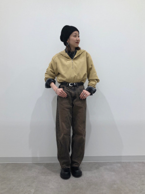 GU公式 | フランネルショートシャツ