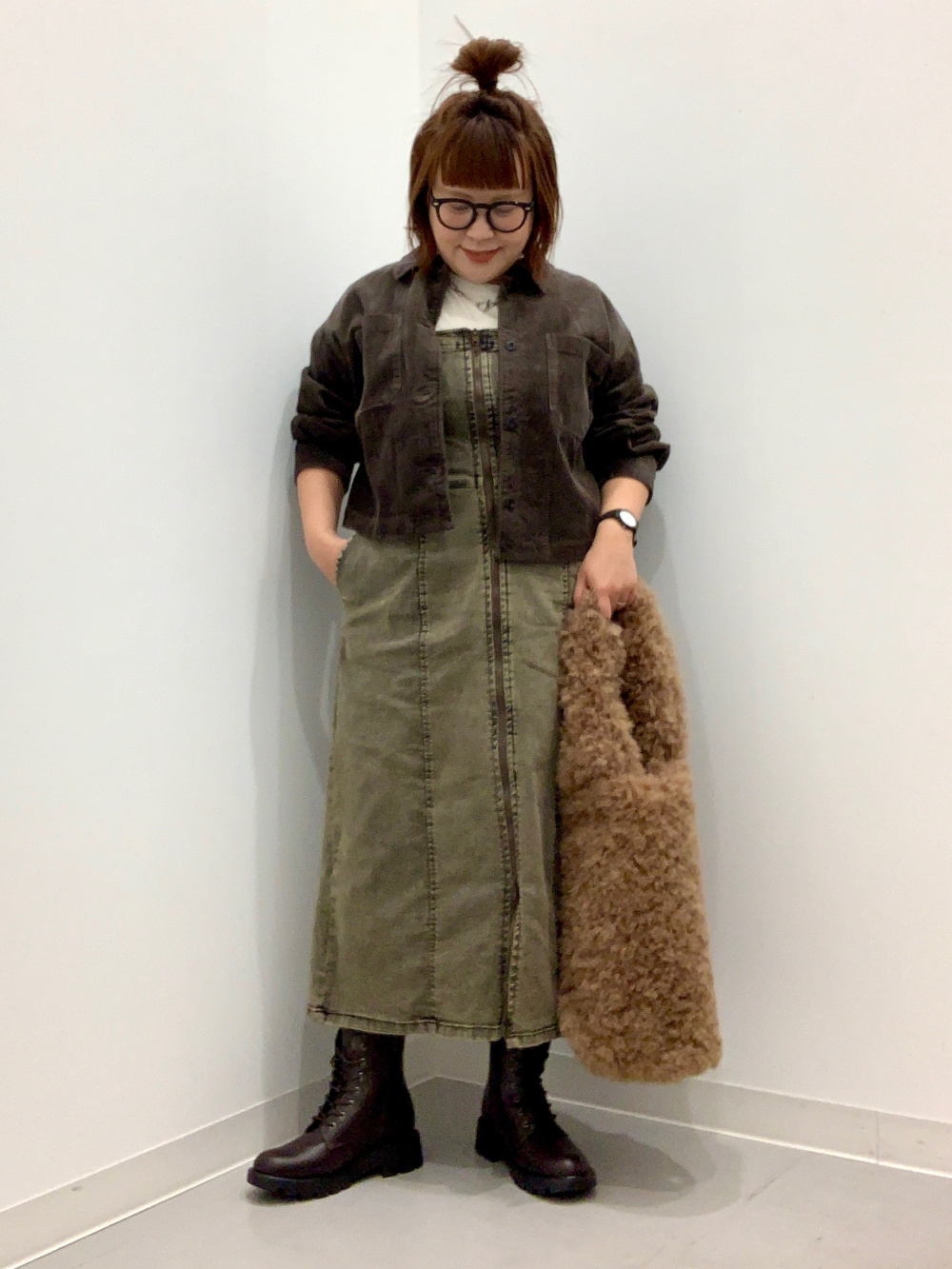 Denim Front Zip Dress」| GU的穿搭理念