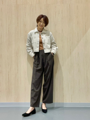 †❤︎ ♡2点まとめ買い GU公式 | コーデュロイショートシャツ(セットアップ可能)