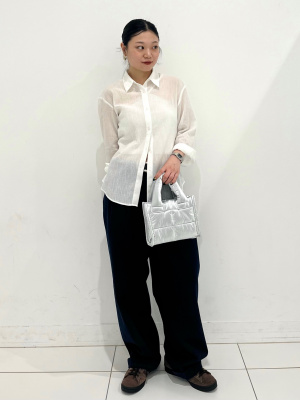 GU公式 | テクスチャーシアーシャツNTQ+E