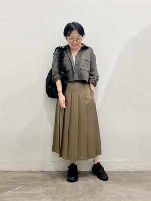 一例です GU公式 | スタイルドライリブキャミソール