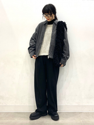 GU公式 | コーデュロイジップアップシャツ(セットアップ可能)