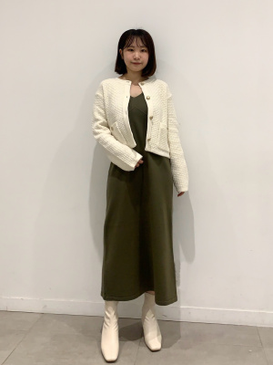 GU公式 | 2ピースカーディガンセットワンピース