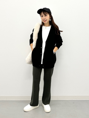 L1TA ウィンタースポーツ用ウェア Sサイズ GU公式 | ウォッシャブルカーディガン(長袖)