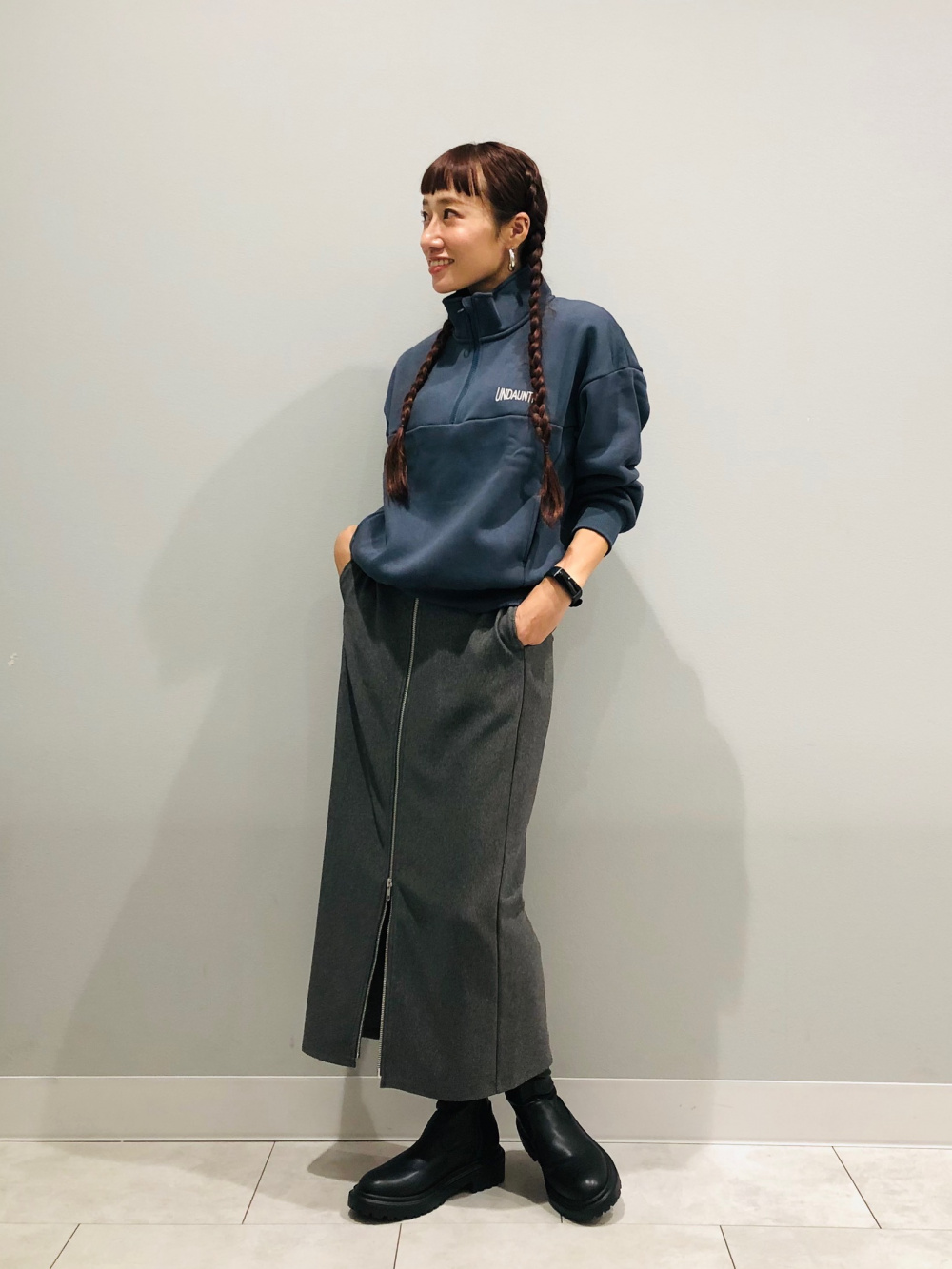 グラフィックT(5分袖) UNDERCOVER 1、シアーオーバーサイズシャツ(長袖