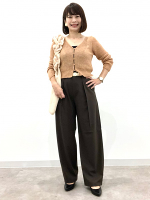 GU公式 | スタイルドライリブキャミソール