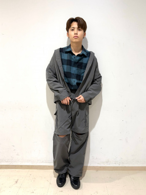 GU公式 | ジップアップユーティリティシャツ(セットアップ可能) GU公式 | ジップアップユーティリティシャツ(セットアップ可能)