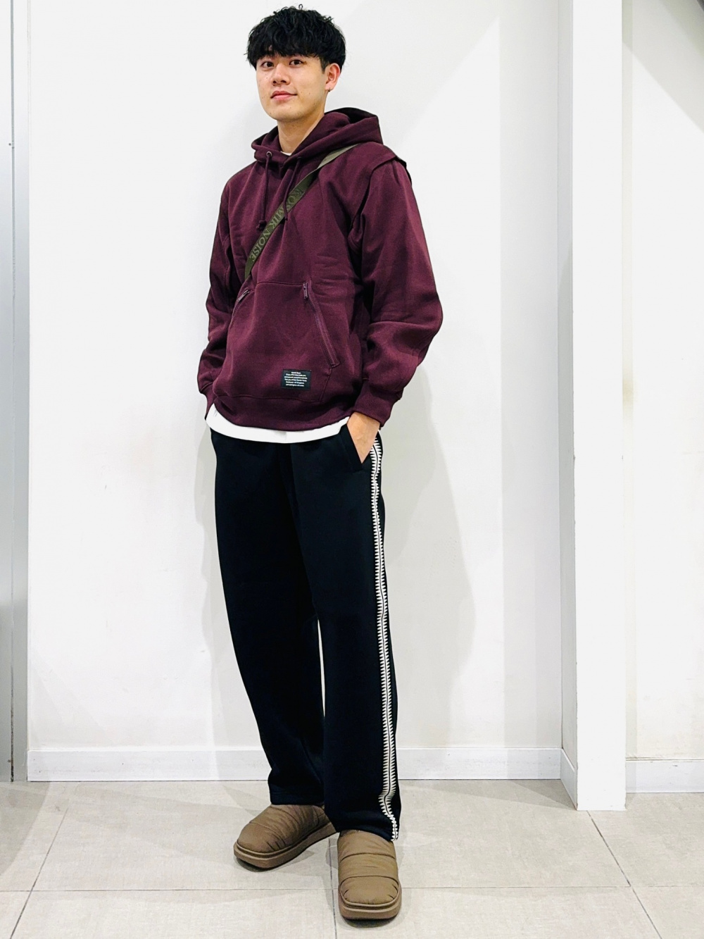 GU UNDERCOVER トラック ジャケット パンツ ブラック セットアップ GU