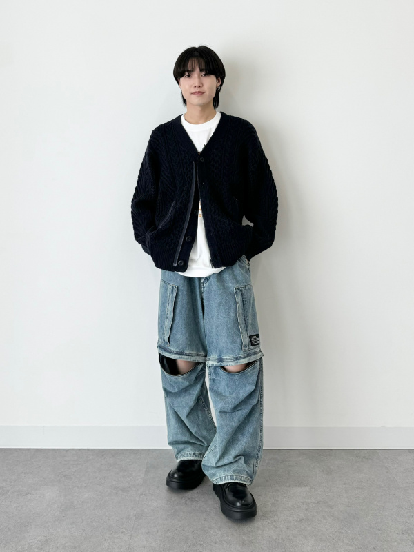 ジップポケットシャツ UNDERCOVER、ジップポケットパンツ UNDERCOVER  