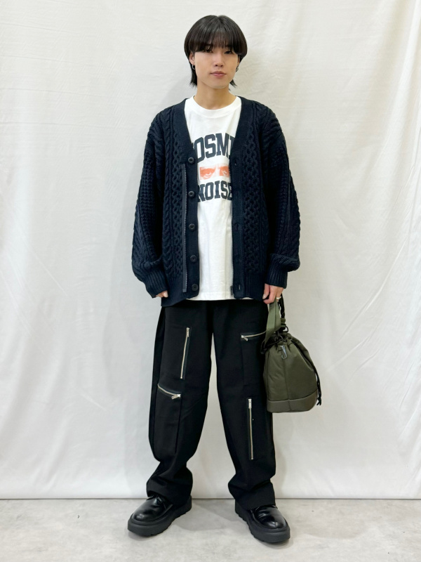 ケーブルカーディガン UNDERCOVER、グラフィックT UNDERCOVER 1の