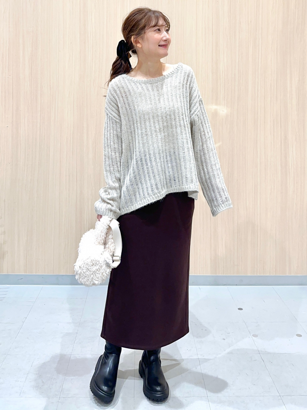 ライトヘアリーボクシーセーターQ、ヘビーウェイトスウェット