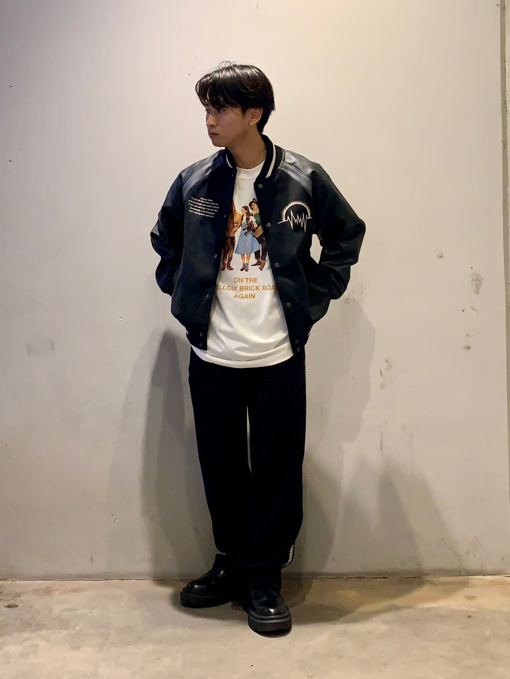 ヒートパデッドコンバーチブルコート UNDERCOVER、ジップ