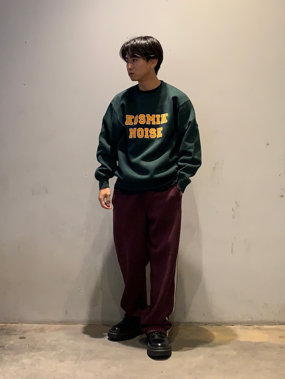 ヒートパデッドコンバーチブルコート UNDERCOVER、ジップ