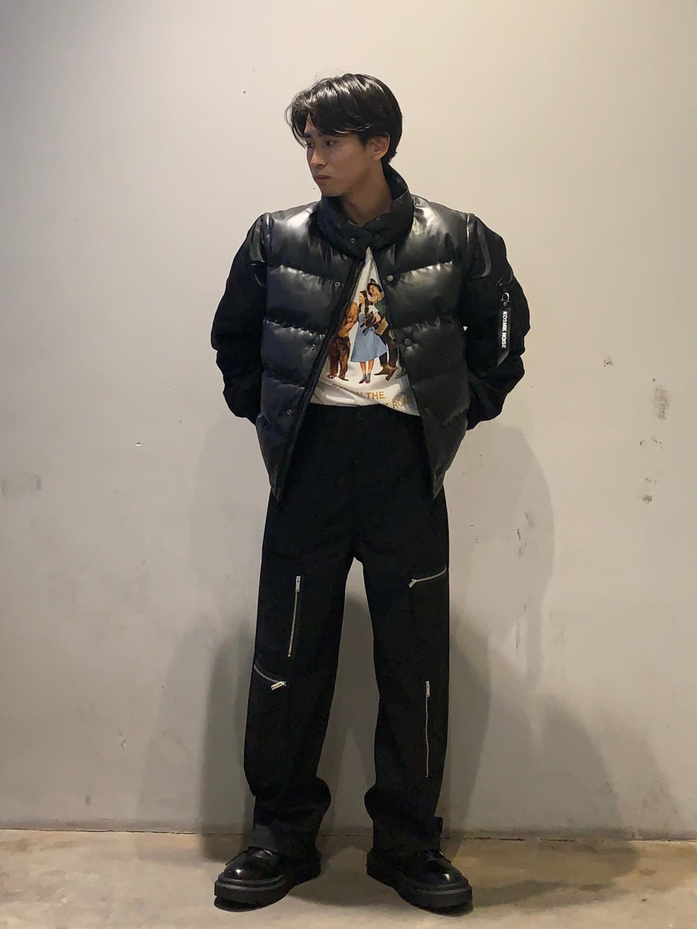 ケーブルカーディガン UNDERCOVER、グラフィックT UNDERCOVER 1