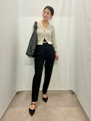 GU公式 | シアーラメショートカーディガンZ+E