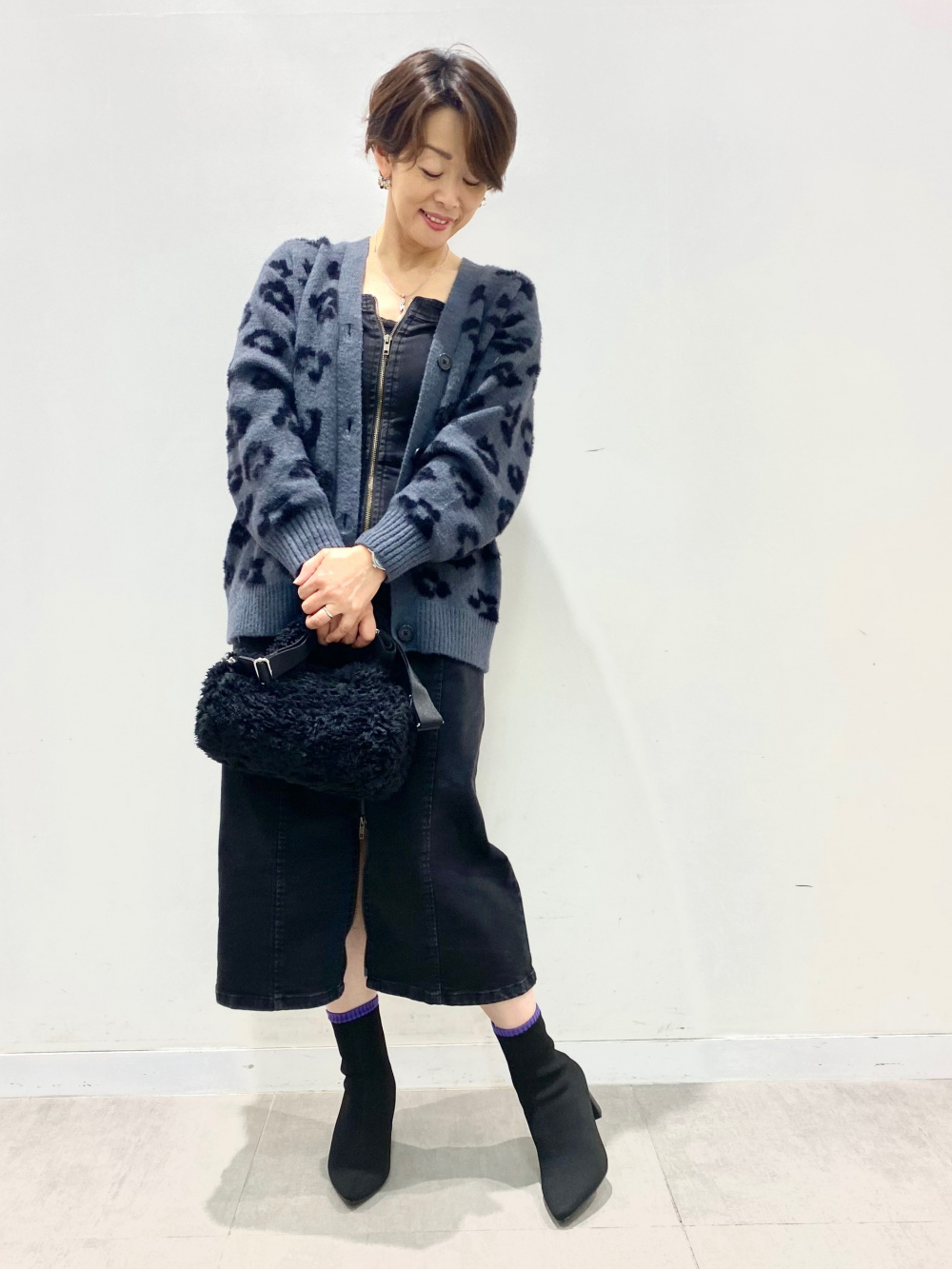 Denim Front Zip Dress」| GU的穿搭理念