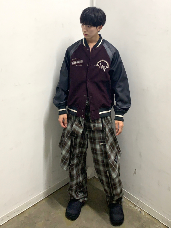 ヒートパデッドコンバーチブルコート UNDERCOVER、クルーネック