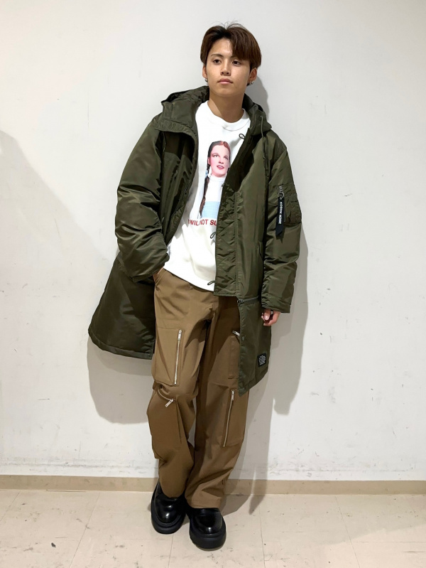 ヒートパデッドコンバーチブルコート UNDERCOVER（メンズ）の