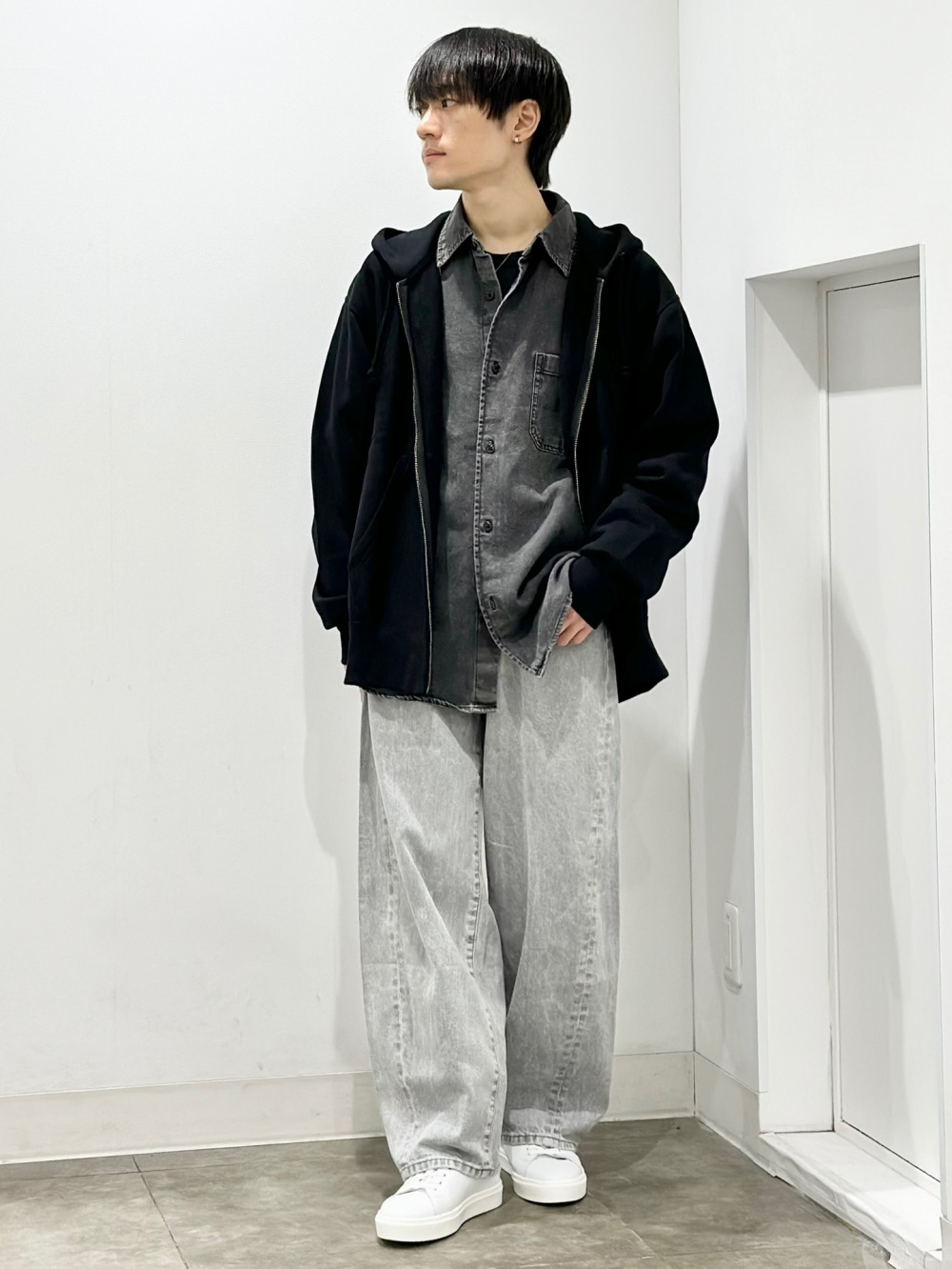 ダークグレーに変更 A part by｜Apbコクーンデニムパンツ | Rakuten Fashion(楽天