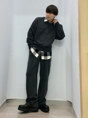 GU公式 | ウォッシュドスウェットプルオーバー(セットアップ可能)