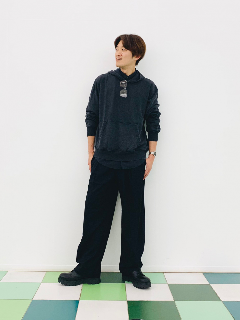ウォッシャブルシャツカーディガン THE CASUAL｜ウォッシャブルニットシャツカーディガン | Rakuten