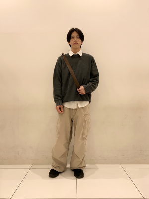 そらです GU公式 | ヴィンテージエフェクトクロスボディバッグQ