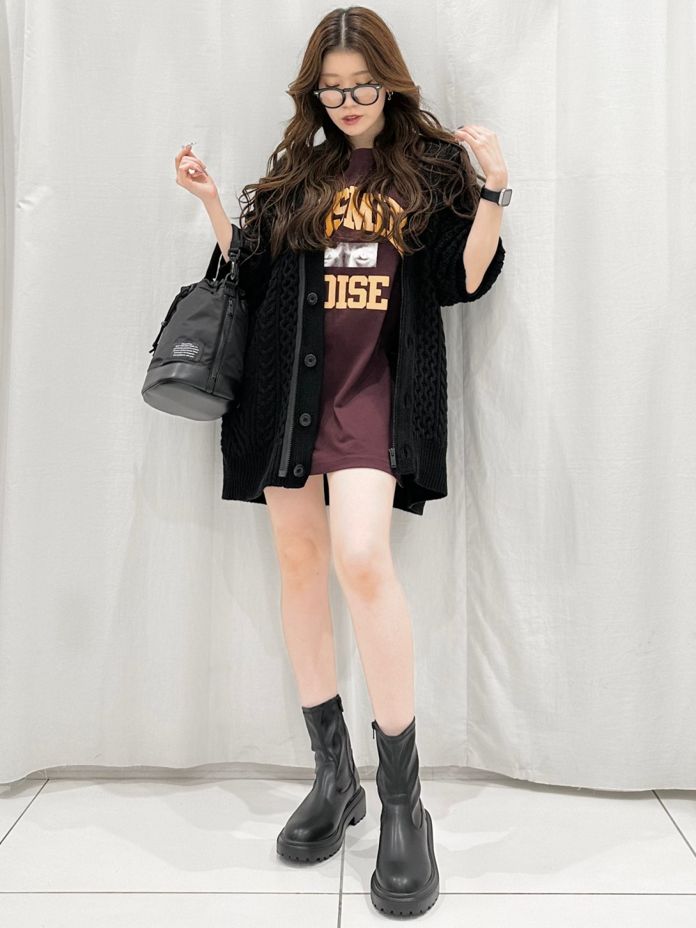ケーブルカーディガン UNDERCOVER、グラフィックT UNDERCOVER 2 ケーブルカーディガン UNDERCOVER、グラフィックT UNDERCOVER 2