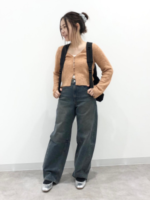 GU公式 | スタイルドライブラフィールリブクロップドキャミ+X
