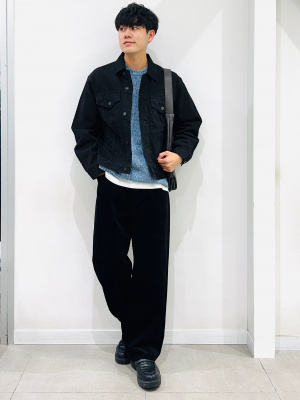 いっぬ　5台分 GU公式 | ブラッシーニットクルーネックセーター