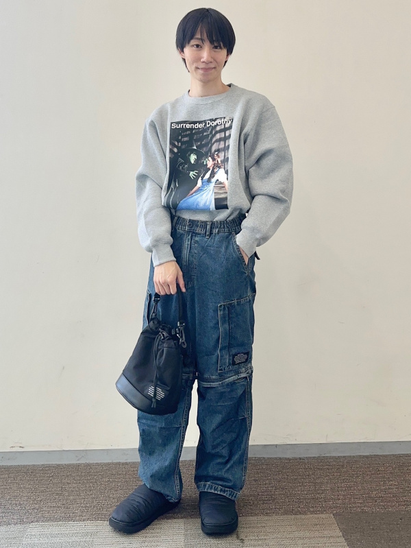 アンダーカバーUNDERCOVERパンツ　サイズ3 男裝男女適穿-牛仔2WAY寬版工作褲UNDERCOVER | UQ 搜尋