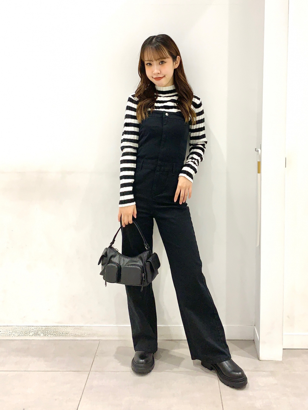 GIRLSラメクロップドセーターJR、ヒートパデッドロングコート+EC