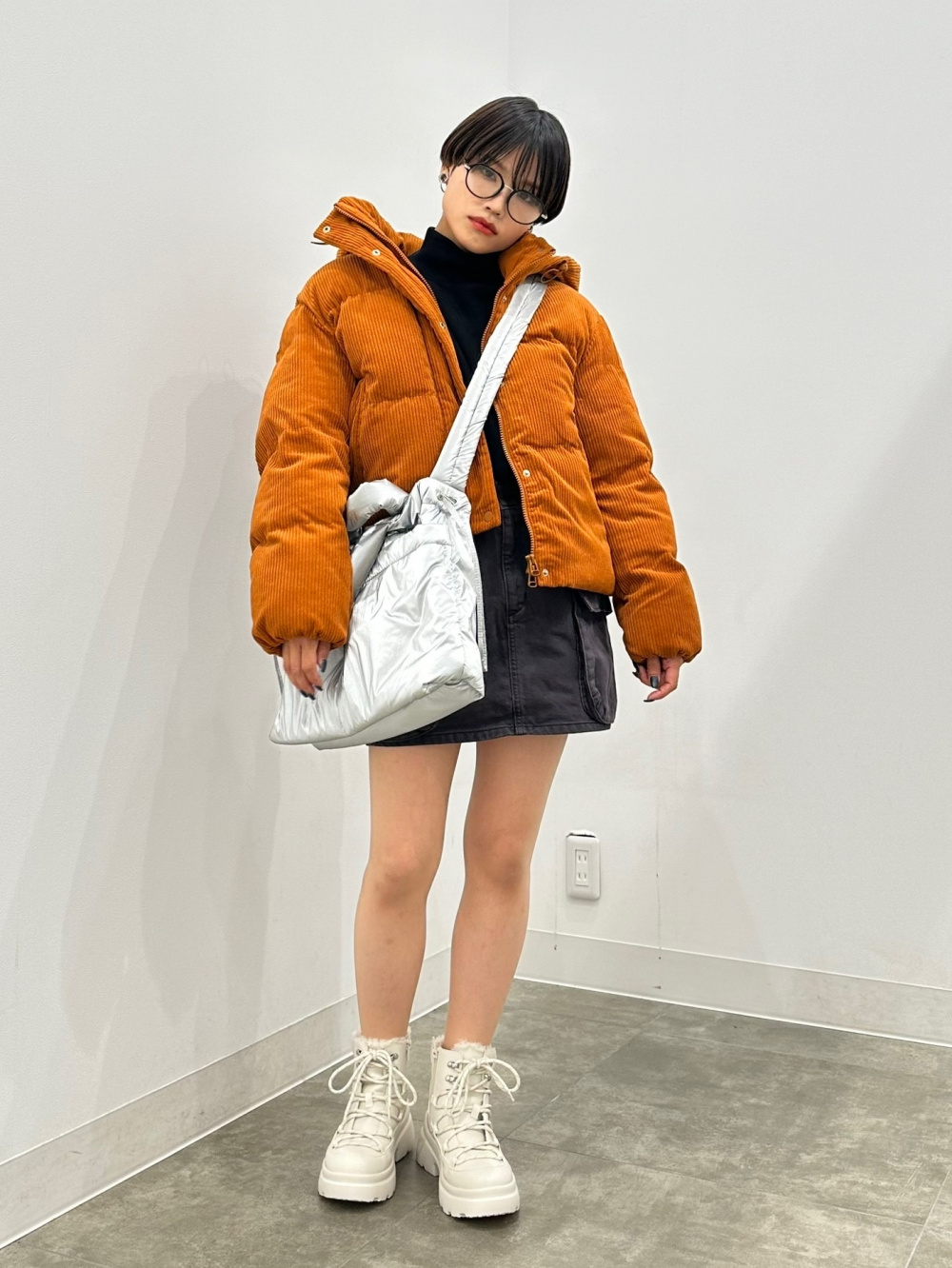 GU公式 | ウォームパデッドコーデュロイブルゾン ヒートパデッド